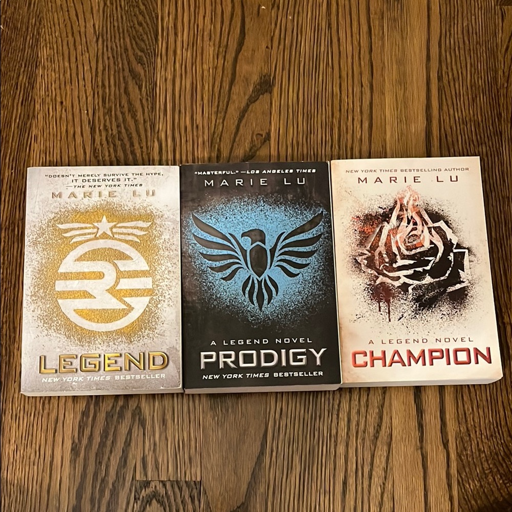 Marie Lu Legend Trilogy Book Set